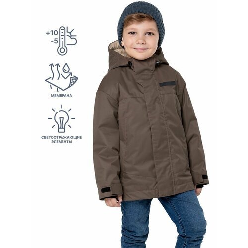 Купить Куртка NIKASTYLE 4м3324, размер 104-56, коричневый
Куртка демисезонная для мальч...