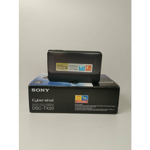 Купить Фотоаппарат Sony Cyber-shot DSC-TX20 Black реставрация
Сертифицированная водонеп...