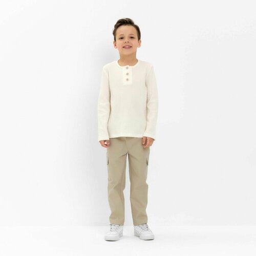 Купить Джинсы Kaftan, размер 36, бежевый
Брюки детские от бренда KAFTAN: состав: 97% хл...