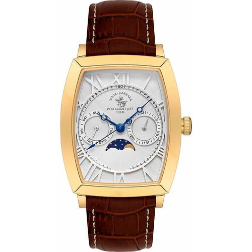 Купить Наручные часы SANTA BARBARA POLO & RACQUET CLUB Noble, коричневый, золотой
Грамо...