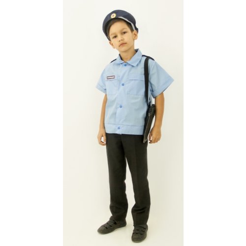 Купить Детский костюм полицейского с кобурой ВК-61034 38/140-146
Детский костюм полицей...