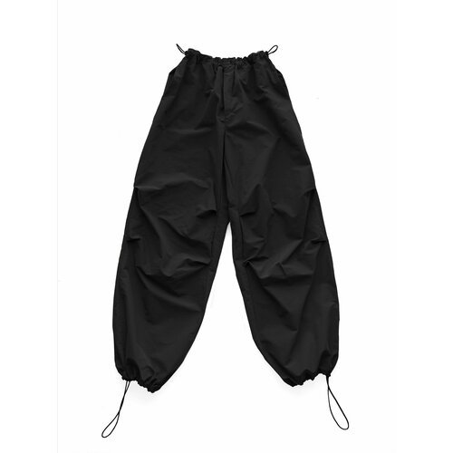 Купить Брюки джоггеры XSAI W03WP, размер L/180, черный
Широкие штаны на резинках с фикс...