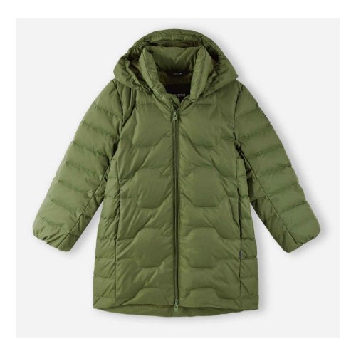 Купить Куртка Reima, размер 140, хаки, зеленый
Пуховое пальто Reima Loimaa изготовлено...