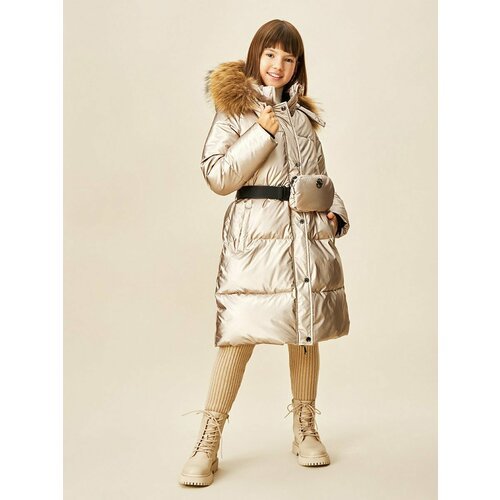 Купить Пальто Noble People, размер 158, коричневый
Зимнее пальто для девочки. Модель вы...