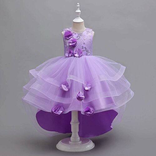 Купить Платье, размер 110, фиолетовый
Длина: 82 см;<br>Бюст: 60 см;<br>Талия: 55 см;<br...