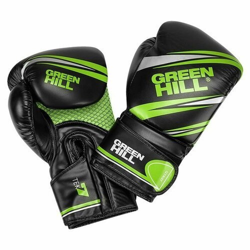 Купить Боксерские перчатки Green Hill TEK7 черно-зеленые
<ul><li>Боксерские перчатки TE...
