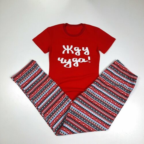 Купить Пижама, размер 152, красный
Новогодняя пижама – это идеальный выбор для комфортн...