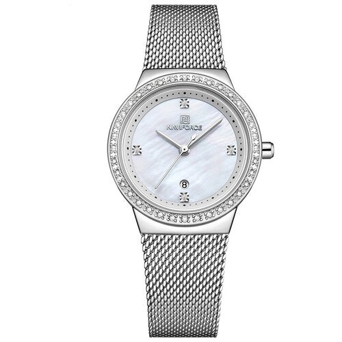 Купить Наручные часы Naviforce, серебряный
Naviforce NF5005 (SW) - классические женские...
