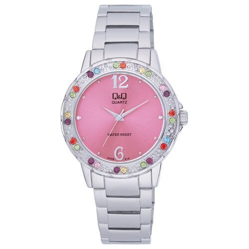 Купить Наручные часы Q&Q, розовый, серебряный
Женские японские наручные часы Q&Q KX09-2...