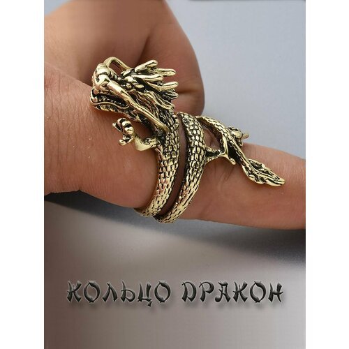 Купить Кольцо, золотой
Перстень "Дракон" от Jialin - превосходное украшение для любого...