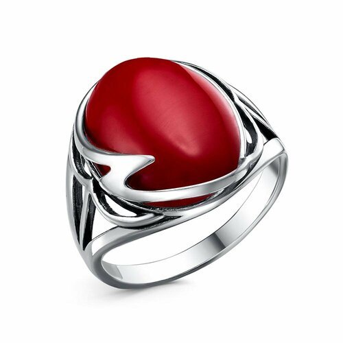 Купить Кольцо Красная Пресня, размер 18, ширина 22 мм
Кольцо серебро 925 пробы, покрыти...