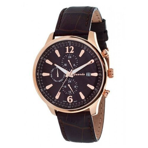 Купить Наручные часы Guardo, коричневый, золотой
Часы Guardo S01032A.8 коричневый бренд...