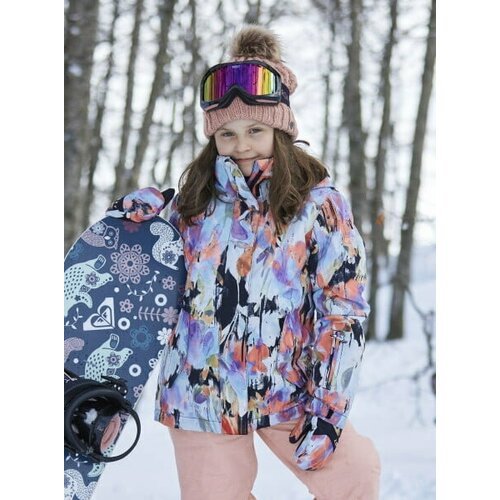 Купить Куртка Roxy, размер 16/XXL, мультиколор
Особенности:<br><br> Детская сноубордиче...