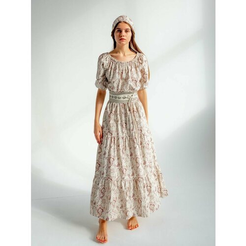Купить Платье размер one-size, бежевый
Представляем вам идеальное льняное женское плать...