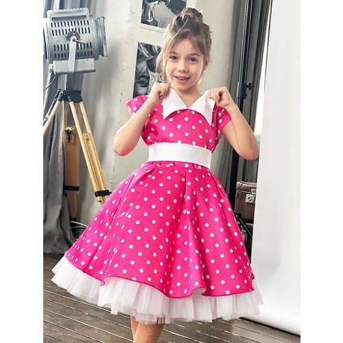Купить Платье Бушон, размер 104-110, розовый
Платье для девочки нарядное бушон ST20, ст...