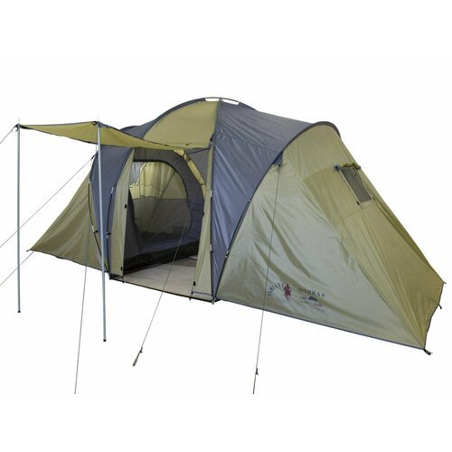 Купить Палатка Indiana Sierra 6 (470х240х205)
Кемпинговая шестиместная палатка с двумя...