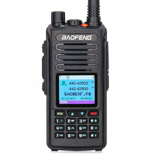 Купить Цифровая рация Baofeng DM-1702 GPS
Рация Baofeng DM-1702 GPS Tier I II, с гарнит...