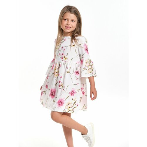 Купить Платье Mini Maxi, размер 98, белый, мультиколор
Платье для девочек Mini Maxi, мо...