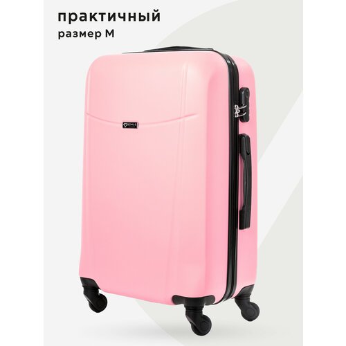 Купить Чемодан Bonle 1703M/14, 62 л, размер M, розовый
Четырехколесный чемодан Bonle ро...