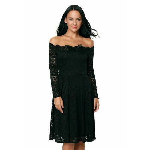 Купить Сарафан Mia Lover, размер 42, черный
Черное кружевное платье с длинными рукавами...