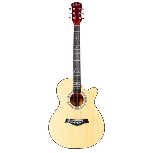 Купить Акустическая гитара Belucci BC4010 N, 40"дюймов, бежевая
Дерзкая и яркая акустич...