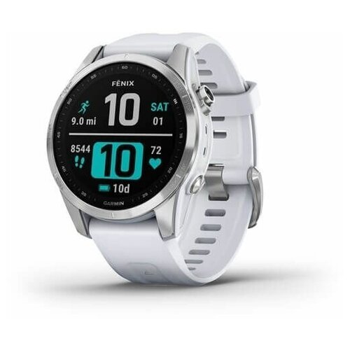 Купить Смарт-часы Garmin fenix 7S Stainless Steel w/Whitestone, Smart Watch (010-02539-...