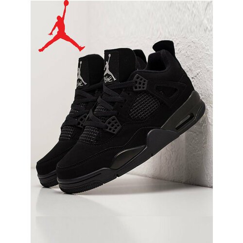 Купить Кроссовки NIKE, размер 43 EU, черный
Кроссовки Nike Air Jordan 4 «Black Cat» зна...