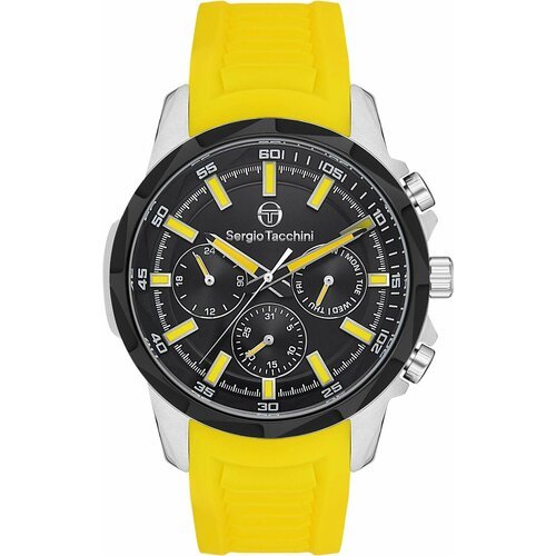 Купить Наручные часы SERGIO TACCHINI, желтый, серебряный
Мужские часы. Коллекция Herite...