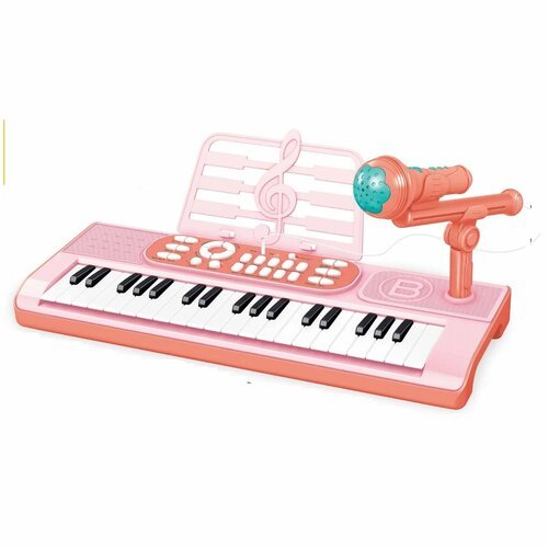 Купить Детский синтезатор с микрофоном
Детский синтезатор ,37 клавиш С микрофоном работ...