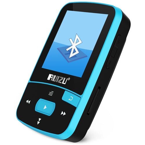 Купить Спортивный HiFi плеер Ruizu X50 8Гб синий
Ruizu X50 – миниатюрный плеер для заня...
