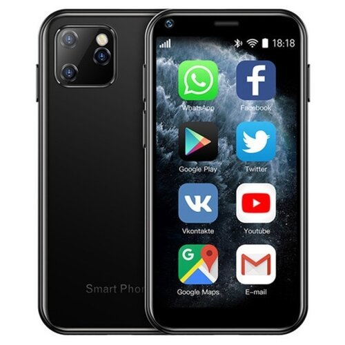 Купить Смартфон SOYES XS11 1/8 ГБ, Dual nano SIM, черный
Самый маленький смартфон андро...