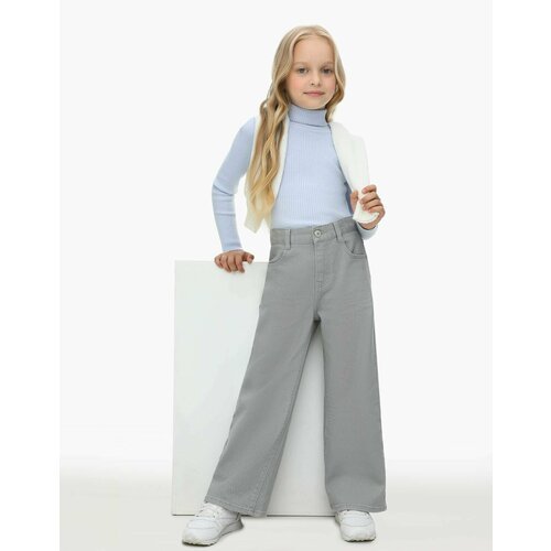 Купить Брюки Gloria Jeans, размер 4-5л/110 (29), серый
Серые джинсы Long leg для девочк...
