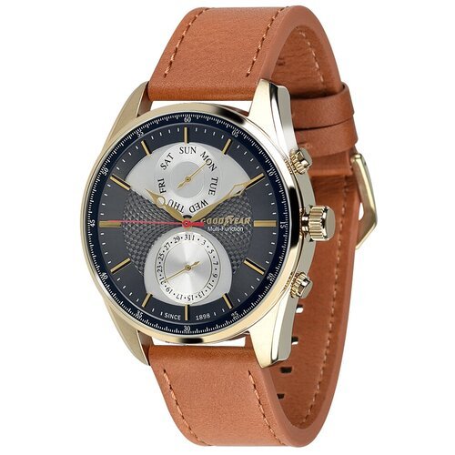 Купить Наручные часы Goodyear, коричневый
Часы Goodyear– новая линейка наручных часов,...
