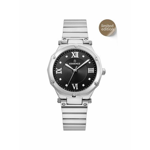 Купить Наручные часы ESSENCE 74415, серый, серебряный
Цвет циферблата: Черный<br>Пол: Ж...