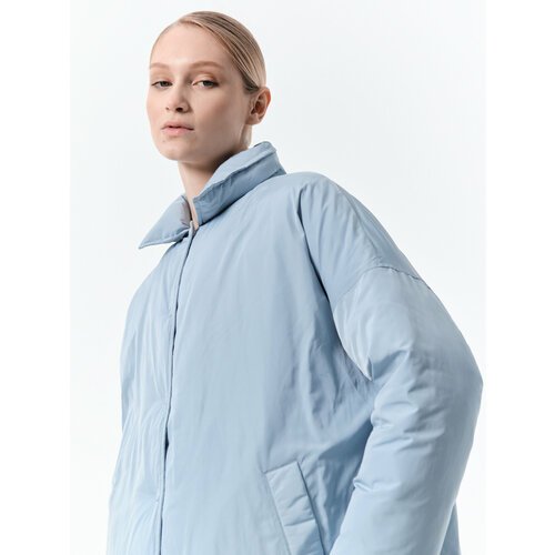 Купить Ветровка Calista Утепленная куртка оверсайз, размер M, голубой
Демисезонная курт...