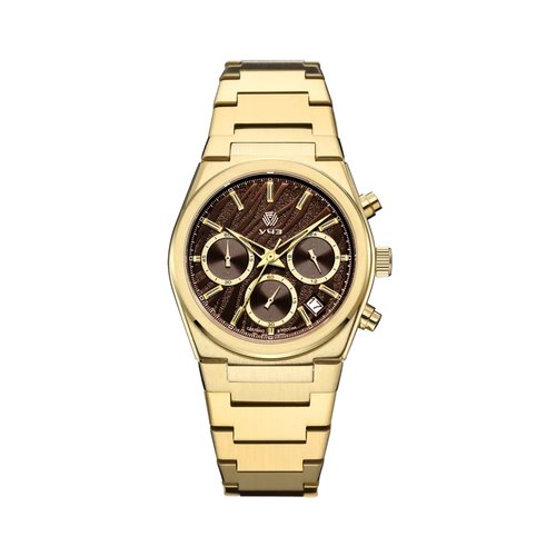 Купить Наручные часы УЧЗ 3084B-7, коричневый, золотой
Часы в спортивном стиле диаметром...