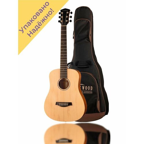 Купить S-Mini ADN Акустическая гитара, дредноут 3_4, с чехлом
Каждая гитара перед отпра...