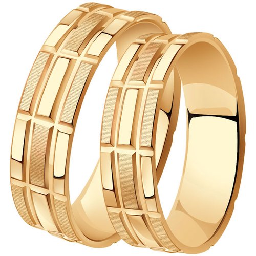 Купить Кольцо обручальное АЛЕКСАНДРА, золото, 585 проба, размер 16, золотой
<p>В нашем...