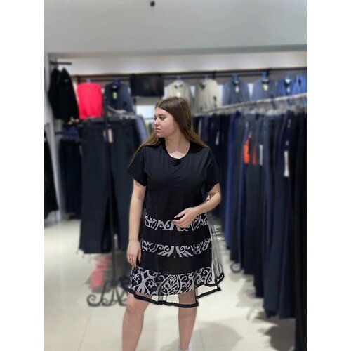 Купить Платье размер 46/52, черно-белый
Платье женское AMG style: стиль и комфорт в одн...