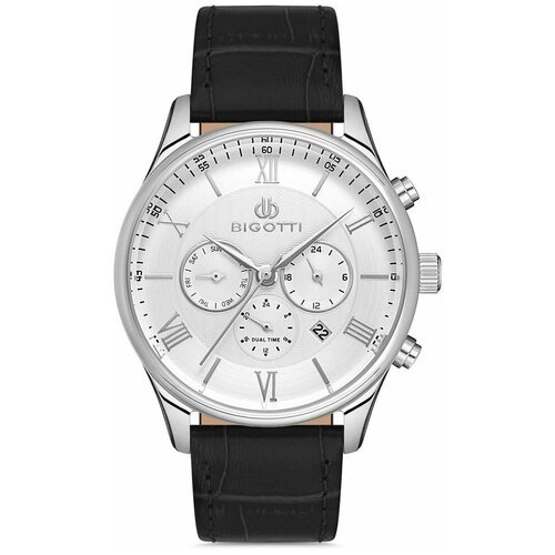 Купить Наручные часы Bigotti Milano Milano, белый, серебряный
Мужские кварцевые часы. К...