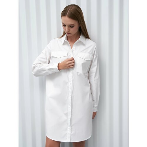 Купить Платье MirrorStore, размер Onesize, белый
Эта женская рубашка сделана из высокок...
