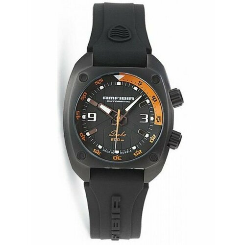 Купить Наручные часы Восток Амфибия, черный, оранжевый
Мужские российские механические...