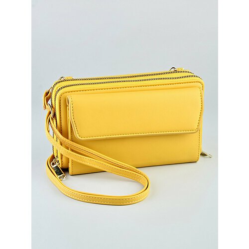 Купить Сумка клатч , фактура гладкая, желтый
Женская сумка клатч - это стильный и практ...