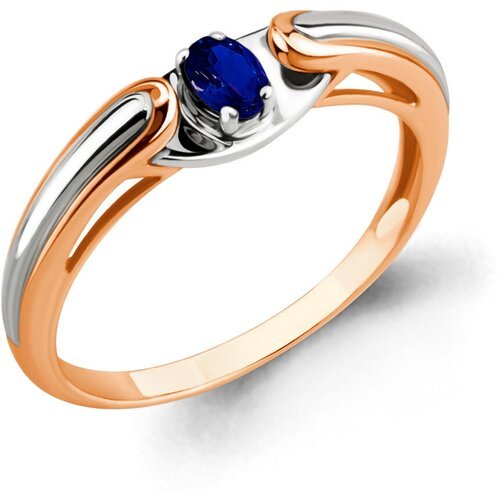 Купить Кольцо Diamant online, золото, 585 проба, сапфир, размер 17
<p>В нашем интернет-...