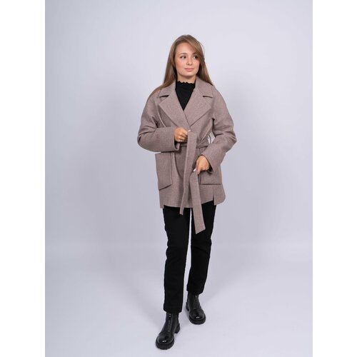 Купить Пальто , размер 50, бежевый
Стильное укороченное женское демисезонное пальто пре...