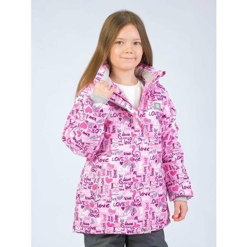 Купить Куртка RusLand 6523Love, размер 110, розовый
Куртка демисезонная детская большем...