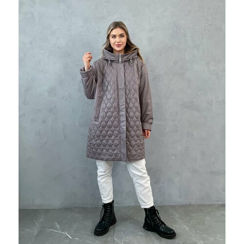 Купить Куртка , размер 64(64-66), коричневый
Куртка женская кирико идеальный выбор для...