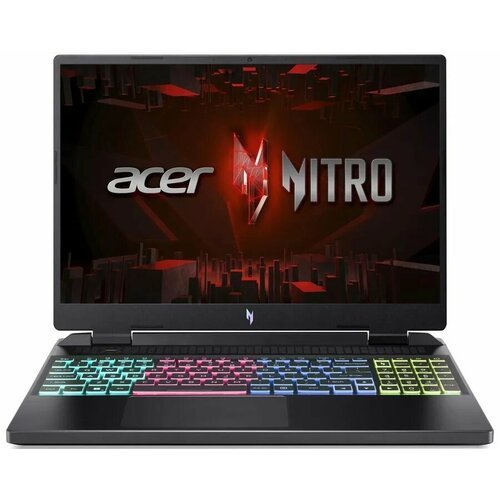 Купить Ноутбук Acer Nitro 16 AN16-41-R851 NH. QLJCD.002 (AMD Ryzen 9 4000 MHz (7940H)/3...