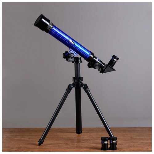 Купить Телескоп Сима-ленд 412903 синий/черный
Умный подарок для любознательных людей. П...