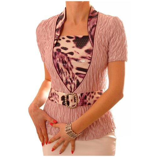 Купить Блуза TheDistinctive, размер XXXL, розовый
Блуза полуприлегающего силуэта жемчуж...